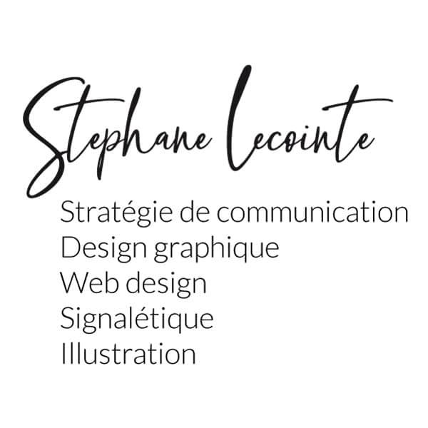 Logo stephane lecointe designer corporate